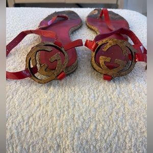 Gucci sandals, fair condition